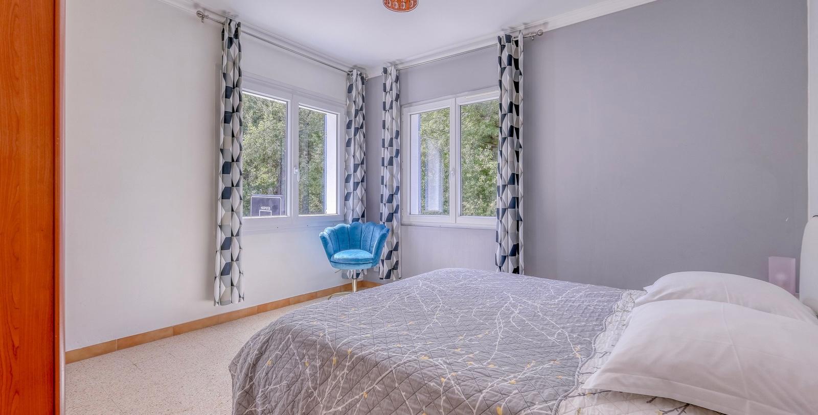 Chambre bleue